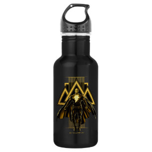 Bouteille D'eau Pilier triangulaire noir Adam