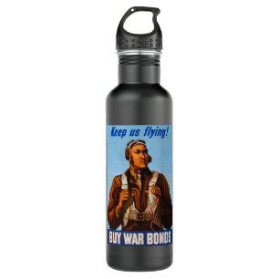 Bouteille D'eau Pilotes d'aviation afro-américains de 2ÈME GUERRE 