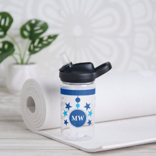Bouteille D'eau Pingouin pour enfants ajouter les initiales étoile