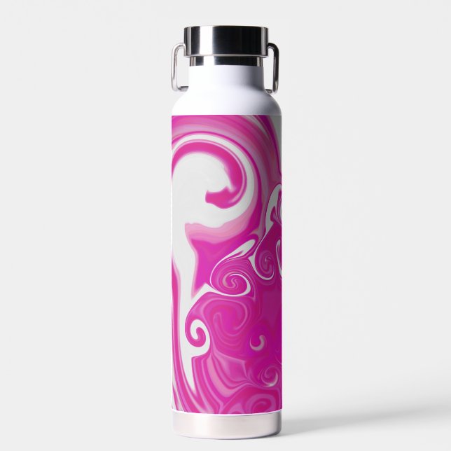 Bouteille D'eau Pink Swirl (Avant)