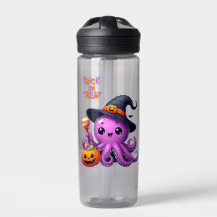 Bouteille D'eau Pique ou traitement Halloween à la pieuvre