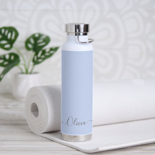 Bouteille D'eau PixDezines Bleu do-it-yourself Couleur