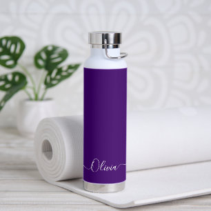 Bouteille D'eau PixDezines Français Lavande violet do-it-yourself