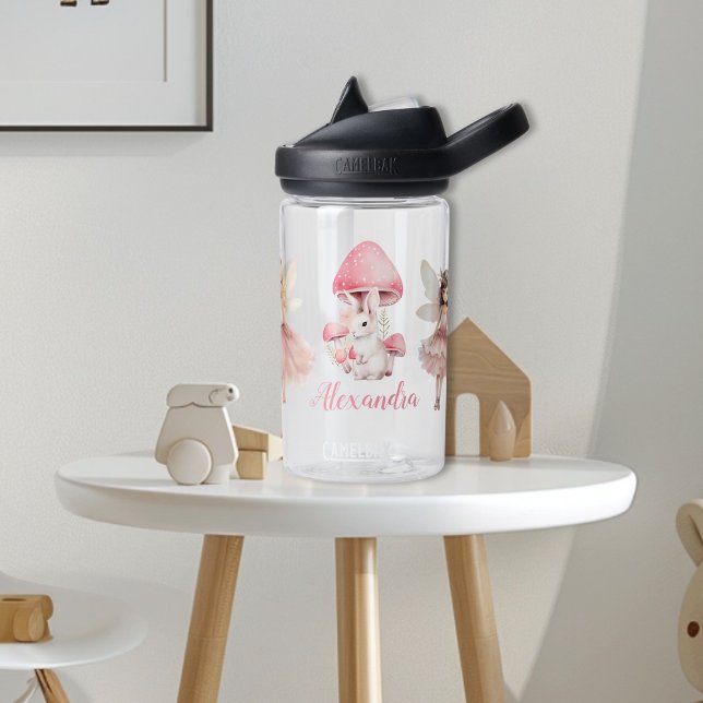 Bouteille D'eau Pixie de jardin floral fée magique personnalisée (Créateur téléchargé)