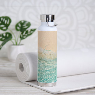 Bouteille D'eau Plage de rivage PixDezines Crystal Clear