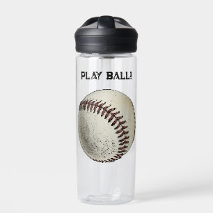 Bouteille D'eau Play Ball Baseball Sketch - Batting Up Sports