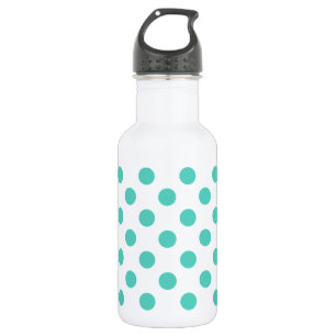Bouteille D'eau Pois turquoise