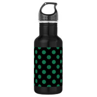Pois vert et noir