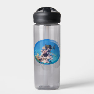 Bouteille D'eau Poisson-verge à la barrière de corail - Design pho