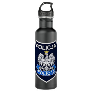 Bouteille D'eau Policière polonaise Policja