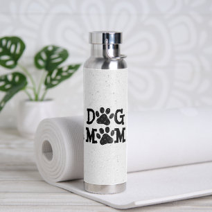 Bouteille D'eau Polka Dot DOG MOM Pawprints