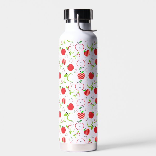 Bouteille D'eau Pommes rouges et vertes (Gauche)