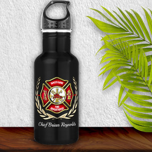 Bouteille D'eau Pompier personnalisé
