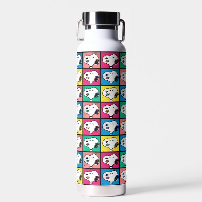Bouteille D'eau Pop Art Snoopy Lips | Mod pour vous Motif (Avant)
