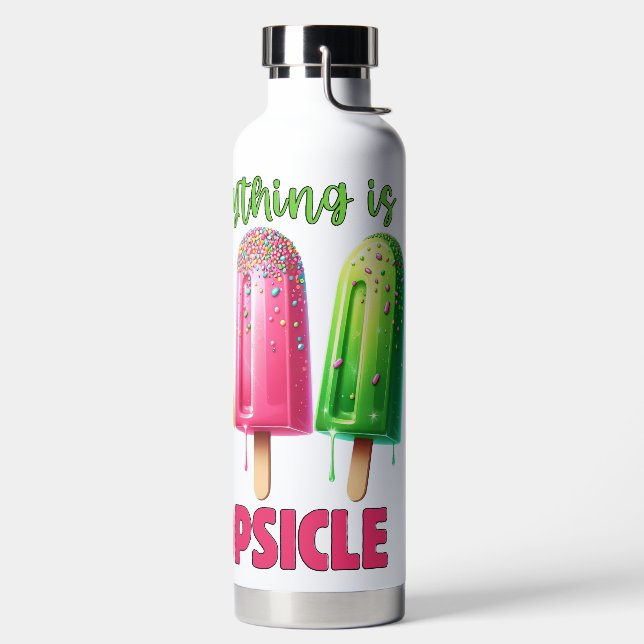 BOUTEILLE D'EAU POPSICLES D'ÉTÉ AUX COULEURS LUMINEUSES (Droite)
