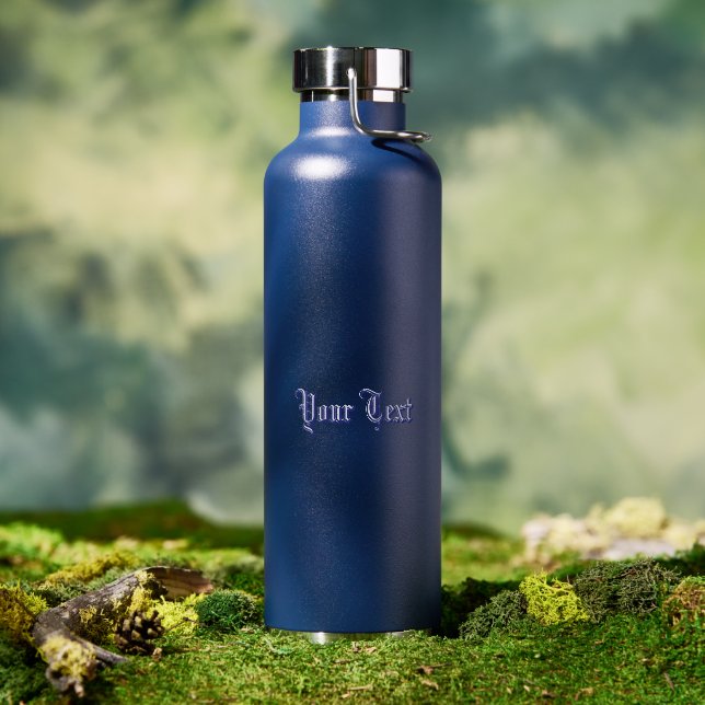 Bouteille D'eau Porte-boisson créatif Navy Parfait pour les voyage (Extérieur (pivotée))