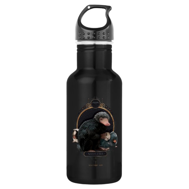 Bouteille D'eau Portrait Art nouveau de NIFFLER™s (Devant)