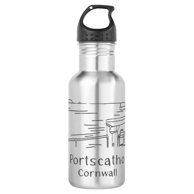 Bouteille D'eau Portscatho Harbour Water Bottle (Devant)