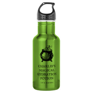 Bouteille D'eau Potion magique drôle Halloween eau personnalisée