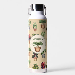 Bouteille D'eau Pots en terre cuite Plante