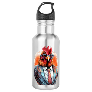 Bouteille D'eau Poulet Drôle