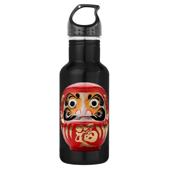 Bouteille D'eau Poupée Daruma (Devant)