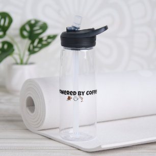 Bouteille d'eau pour amateur de café mignon alimen
