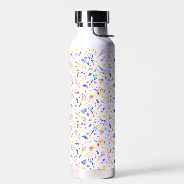 Bouteille d'eau pour amateur de tennis (Gauche)