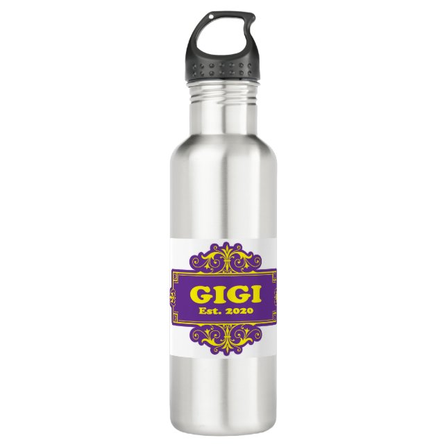 Bouteille D'eau Pour Cette Spéciale "GiGi 2020" (Devant)