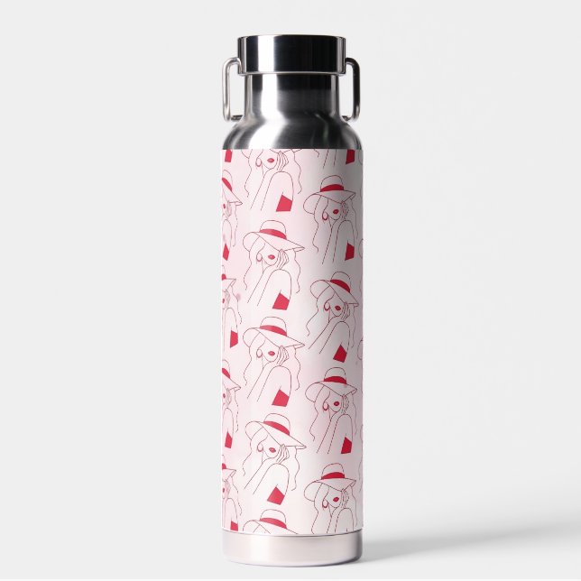 Bouteille d'eau pour femme (Avant)