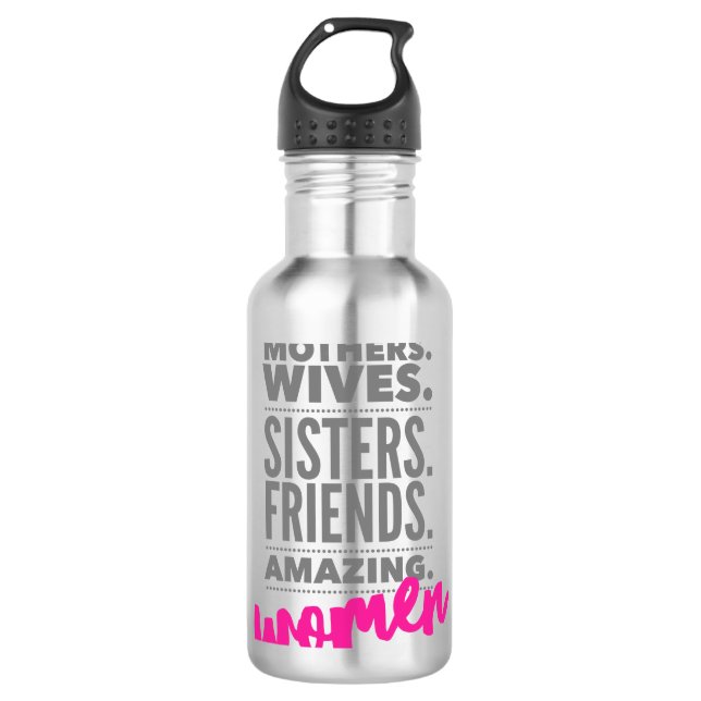 Bouteille d'eau pour femmes Extraordinaires (Devant)