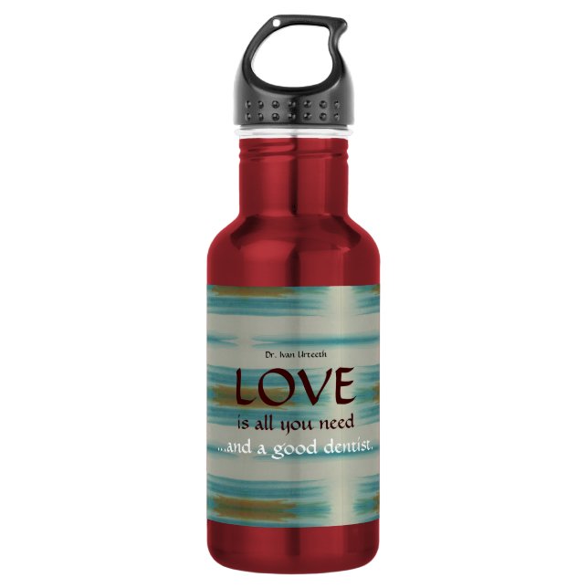 Bouteille d'eau pour le personnel dentaire de Sant (Devant)