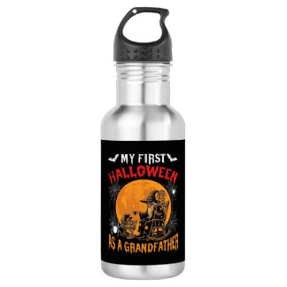 Bouteille D'eau Premier Halloween en tant que grand-père sorcier c
