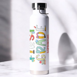 Bouteille D'eau Première année Retour à l'école Personnalisé