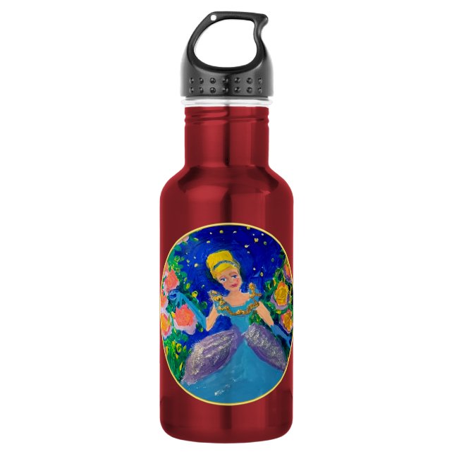 Bouteille D'eau Princesse "Art by Kids" (Devant)