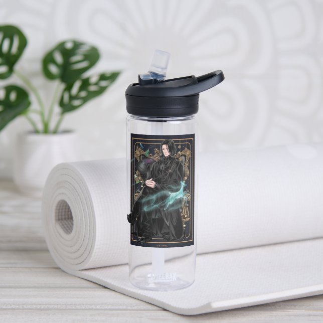 Bouteille D'eau Professeur Anime Severus Snape assis (Yoga)