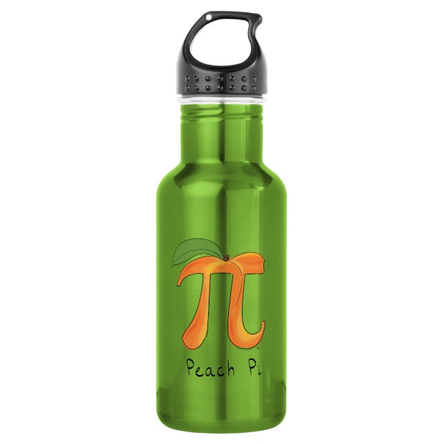 Bouteille D'eau Professeur de mathématiques Symbole Pi Peche (Devant)