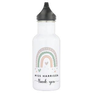 Bouteille D'eau Professeur Merci Boho Rainbow