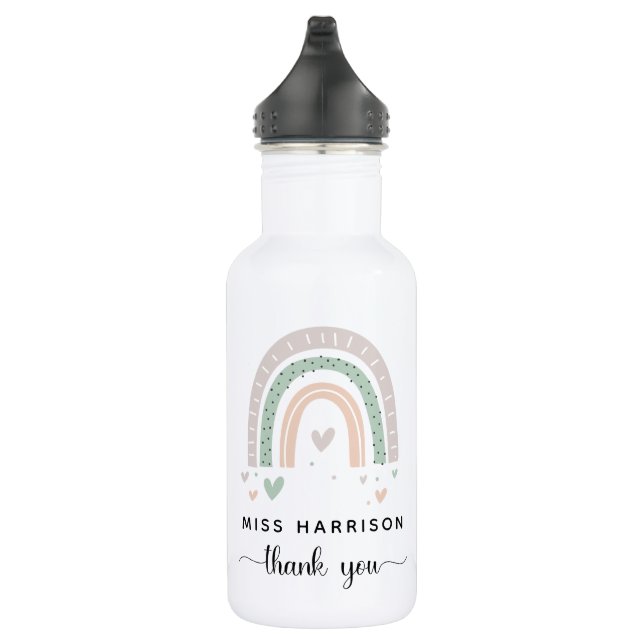 Bouteille D'eau Professeur Merci Boho Rainbow (Droite)