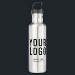 Bouteille D'eau Promotion du logo d'entreprise personnalisé<br><div class="desc">Personnalisez facilement cette bouteille d'eau en acier inoxydable promotionnelle avec le logo de votre entreprise, son nom d'entreprise, son site Web, son slogan ou d'autres informations de votre entreprise. Offrez un cadeau pratique et faites la promotion de votre entreprise en même temps. Créez facilement votre bouteille d'eau promotionnelle d'entreprise personnalisée...</div>