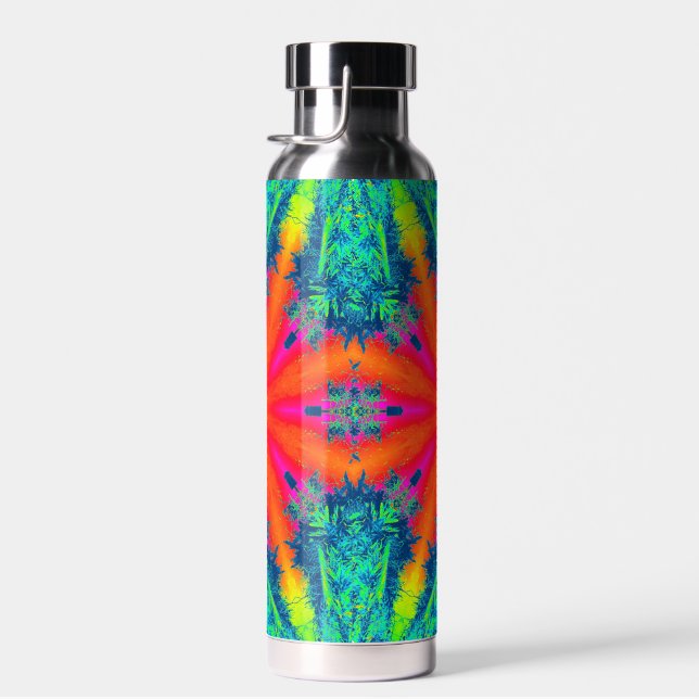 Bouteille d'eau psychédélique  (Plage)