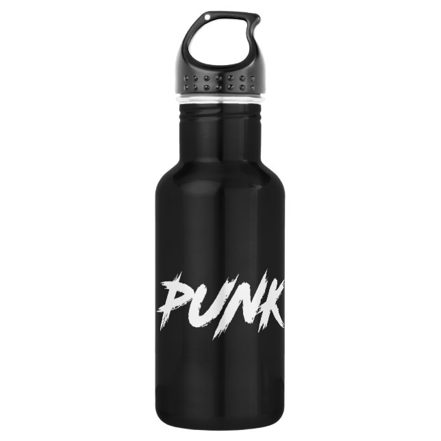 BOUTEILLE D'EAU PUNK (Devant)