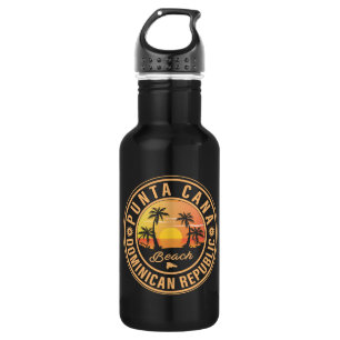Bouteille D'eau Punta Cana Dominicaine - Souvenir Vintage 80s