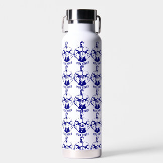 Bouteille D'eau Pure Power Bodybuilding Graphic - Silhouette Gym