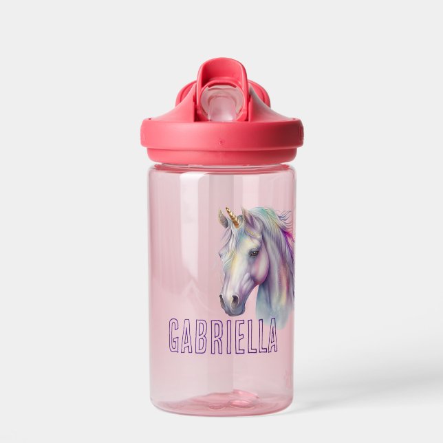 Bouteille D'eau Purple Unicorn Dream (Avant)