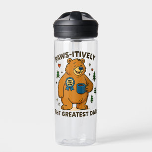 Bouteille D'eau Pws-itivement le plus grand papa ours