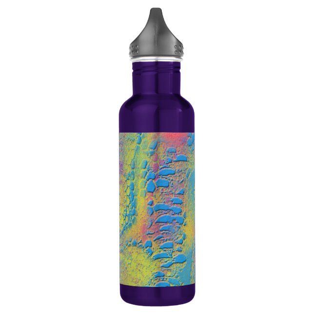 Bouteille D'eau PYTHON - moderne fractale décorative - (Gauche)