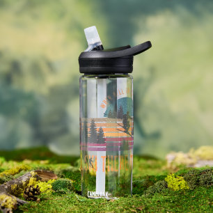 Bouteille D'eau Quand l'enfer se fige, je skie là aussi