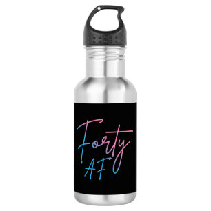 Bouteille D'eau Quarante AF II - Cadeau d'anniversaire