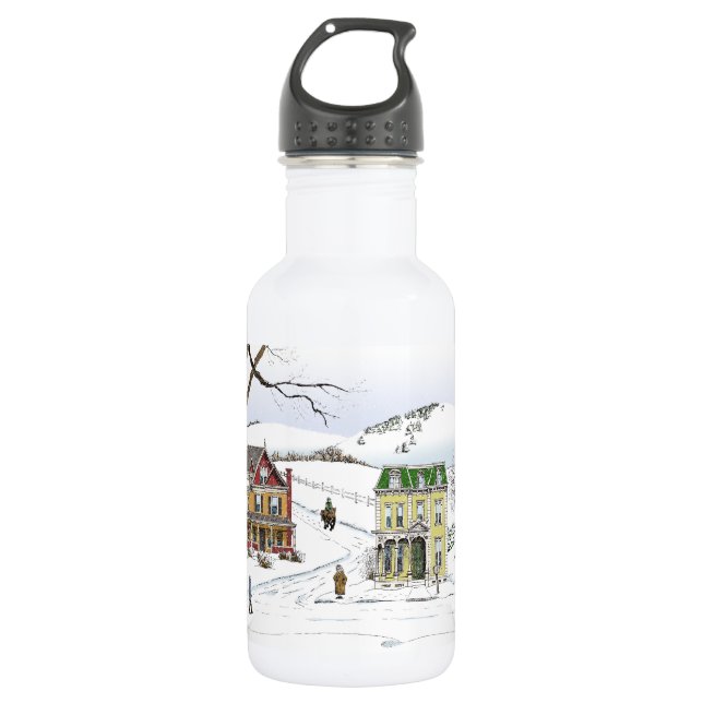 Bouteille D'eau Quartier d'hiver (Devant)